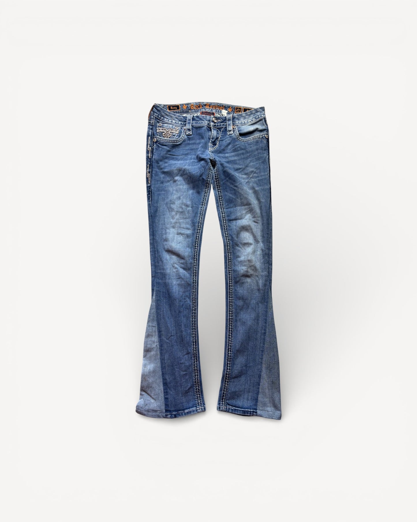 ROCK REVIVAL JEANS W27 L32 #RR5