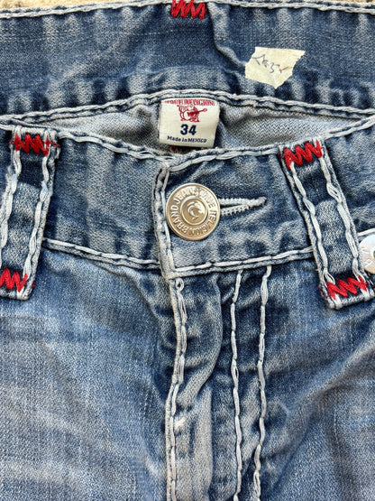 TRUE RELIGION JEANS W34 L32 #TR37