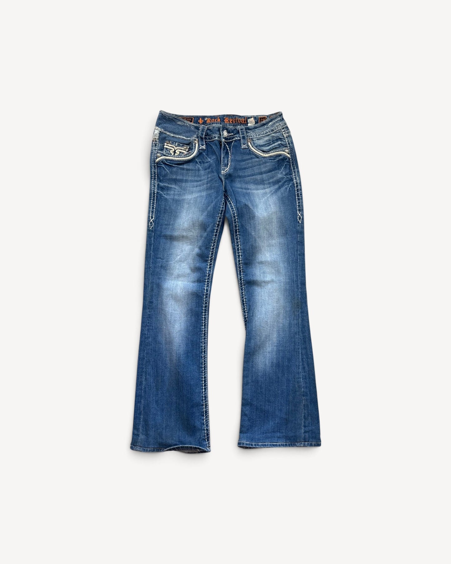 ROCK REVIVAL JEANS W28 L30 #RR5