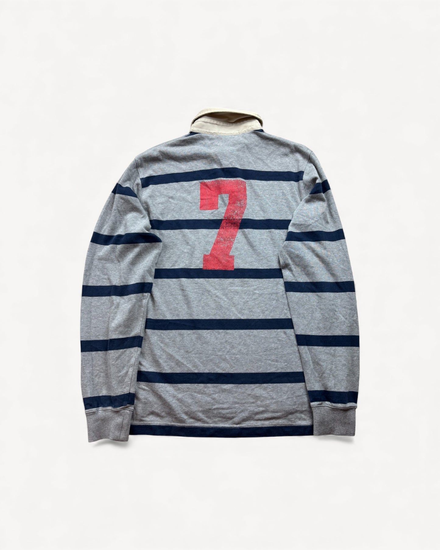 NIKE LONGSL. POLO SHIRT STRIPED (M)