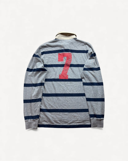 NIKE LONGSL. POLO SHIRT STRIPED (M)