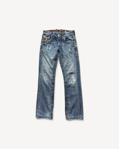 ROCK REVIVAL JEANS W27 L32 #RR2