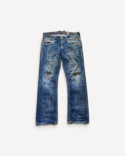 ROCK REVIVAL JEANS W34 L32 #RR44