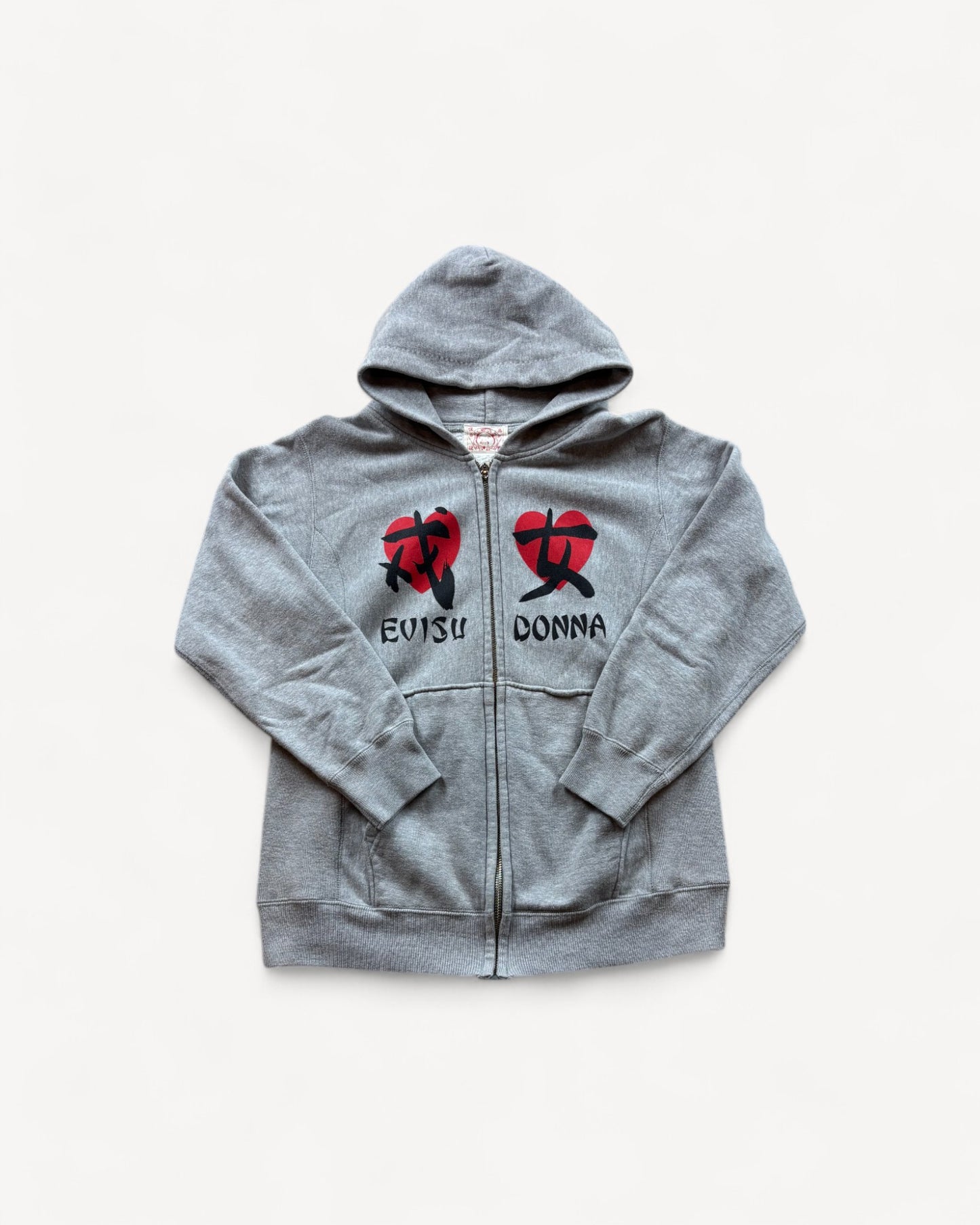 EVISU DONNA ZIP UP HOODIE (S)