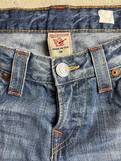 TRUE RELIGION HOT PANT W28 #S13