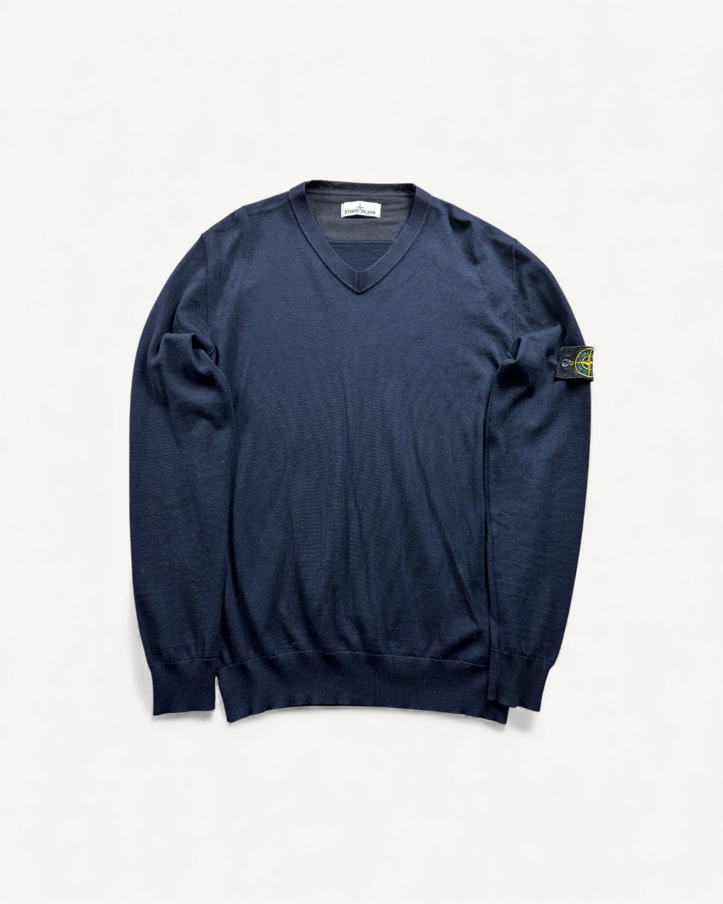 STONE ISLAND NAVY KNIT (L)