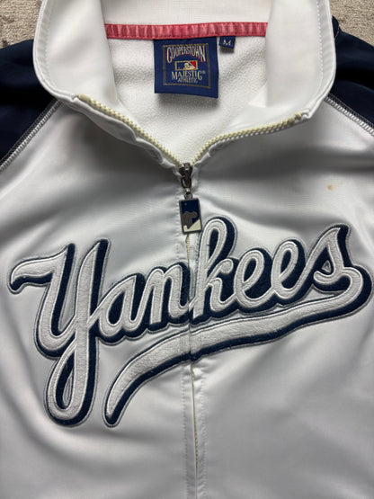 NY YANKEES ZIP UP VEST (M)