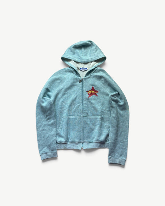 BURBERRY WOMEN ZIP UP HOODIE (M)