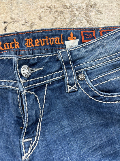 ROCK REVIVAL JEANS W29 L34 #RR4