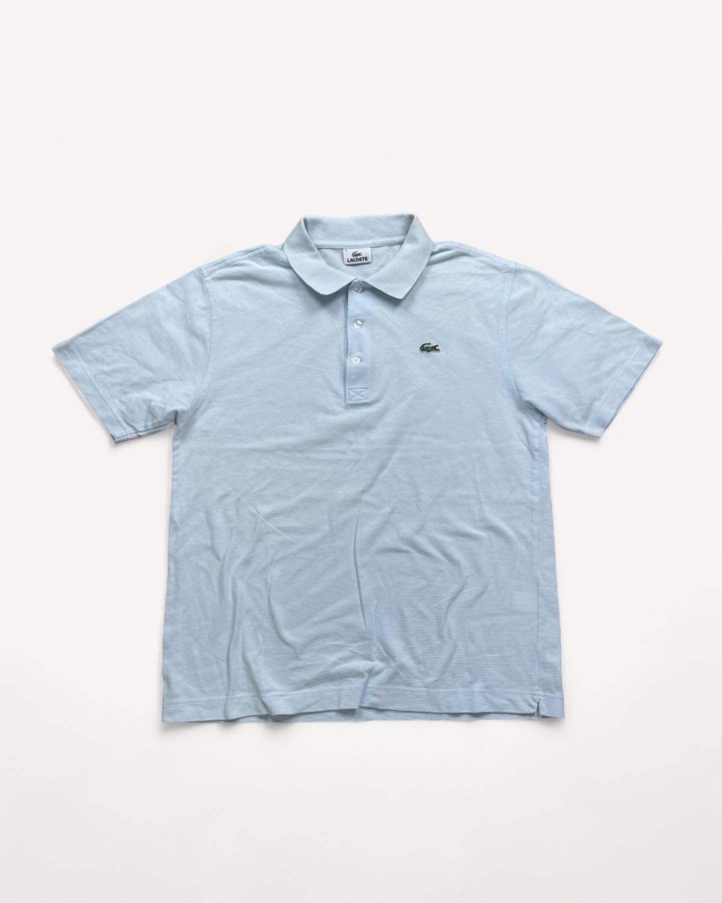 LACOSTE POLO SHIRT BABYBLUE (M)