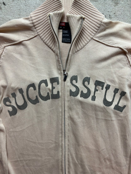 DIESEL ZIP UP KNIT (L)