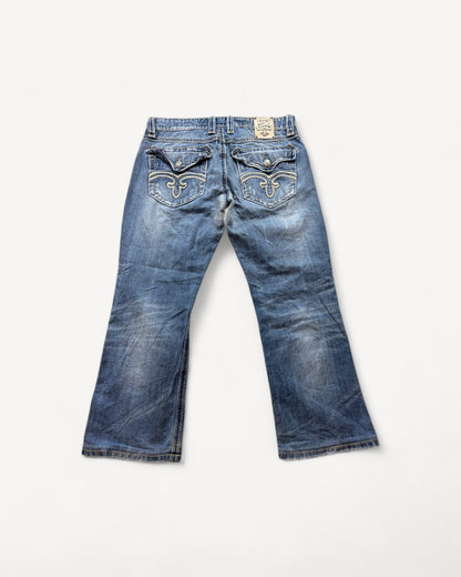 ROCK REVIVAL JEANS W34 L32 #RR4