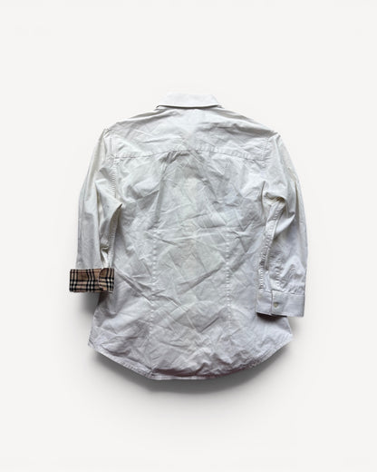 BURBERRY WOMEN WHITE SHIRT (M)