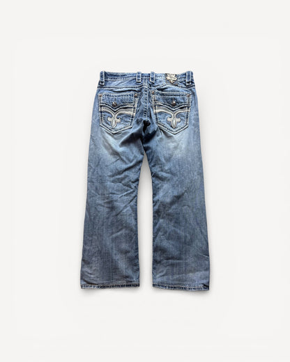 ROCK REVIVAL JEANS W34 L30 #RR2