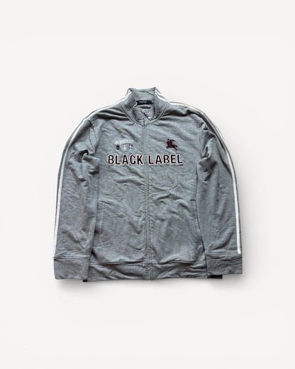 BURBERRY GREY ZIP UP VEST (S)