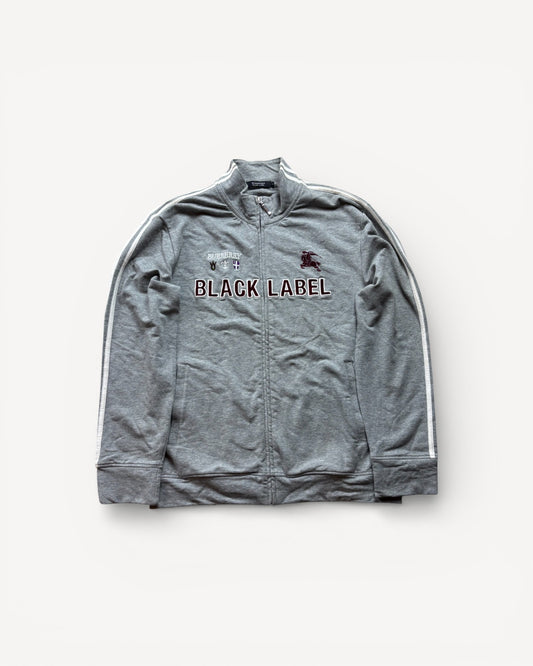 BURBERRY GREY ZIP UP VEST (S)