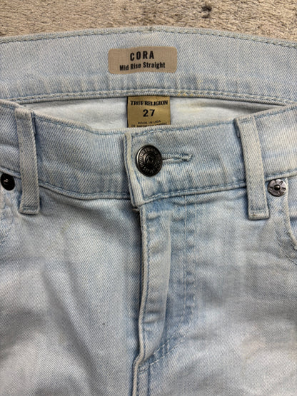 TRUE RELIGION JEANS W27 L32 #TR13