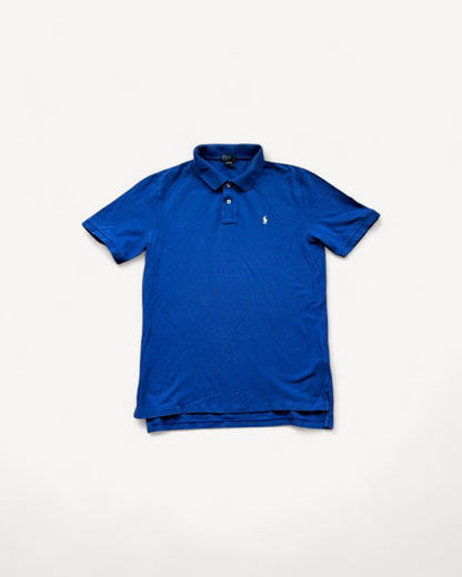 RALPH LAUREN POLO SHIRT BLUE (M)