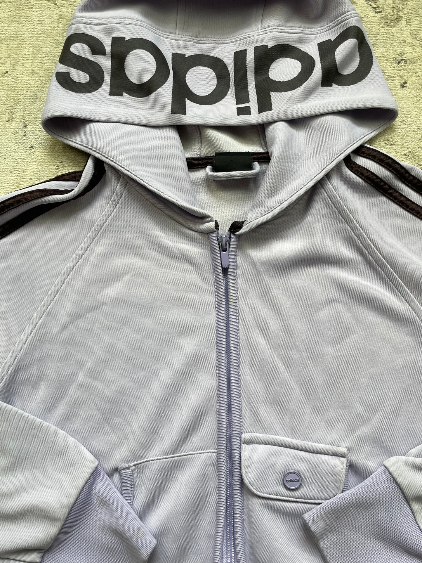 ADIDAS WOMEN ZIP UP VEST (S)