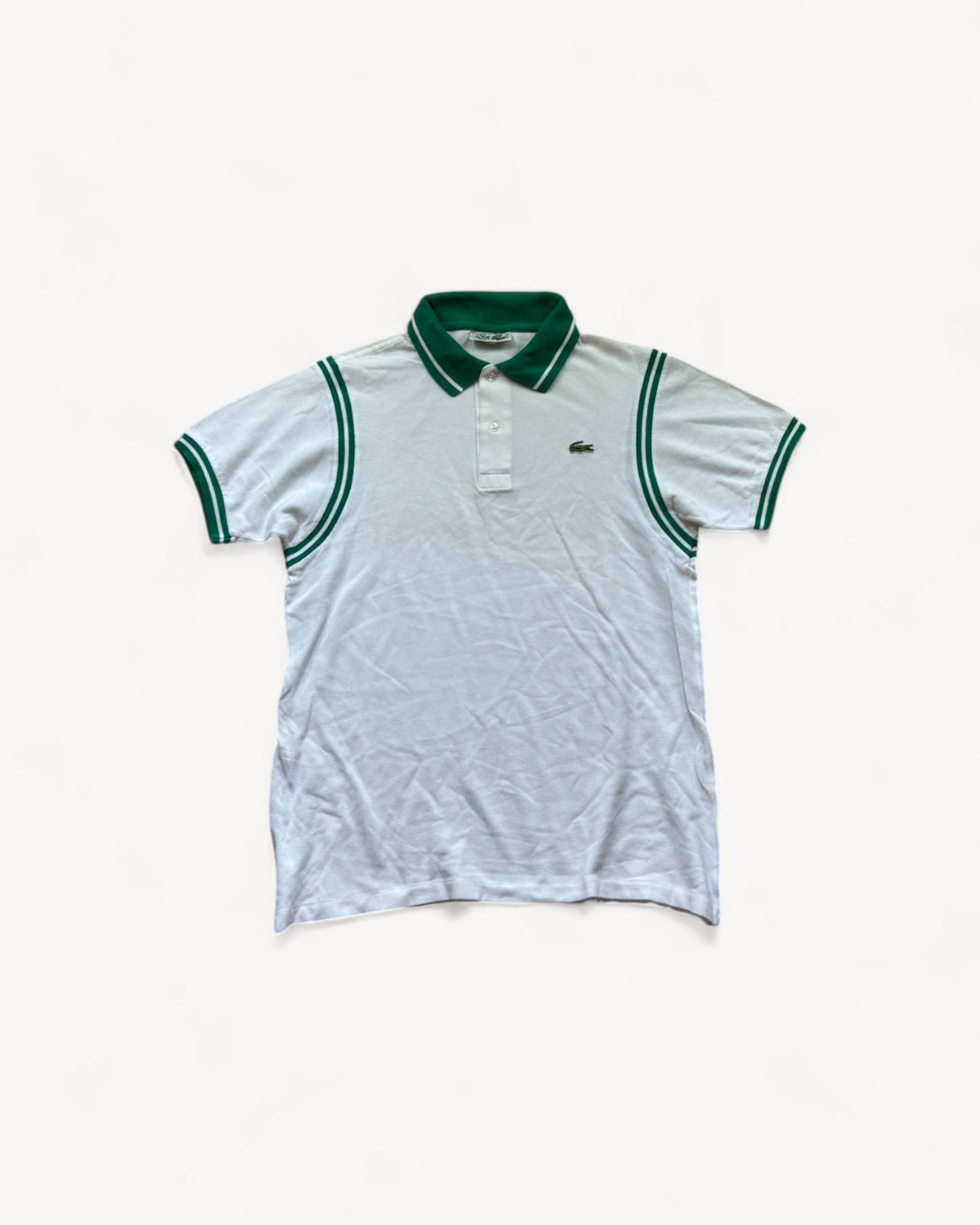 LACOSTE POLO SHIRT WHITE (M)