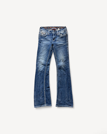 ROCK REVIVAL JEANS W25 L32 #RR1
