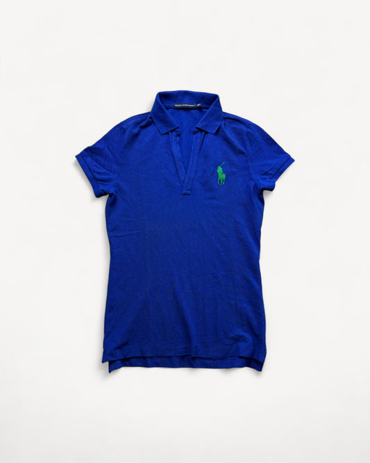 RALPH LAUREN POLO SHIRT BLUE (S)