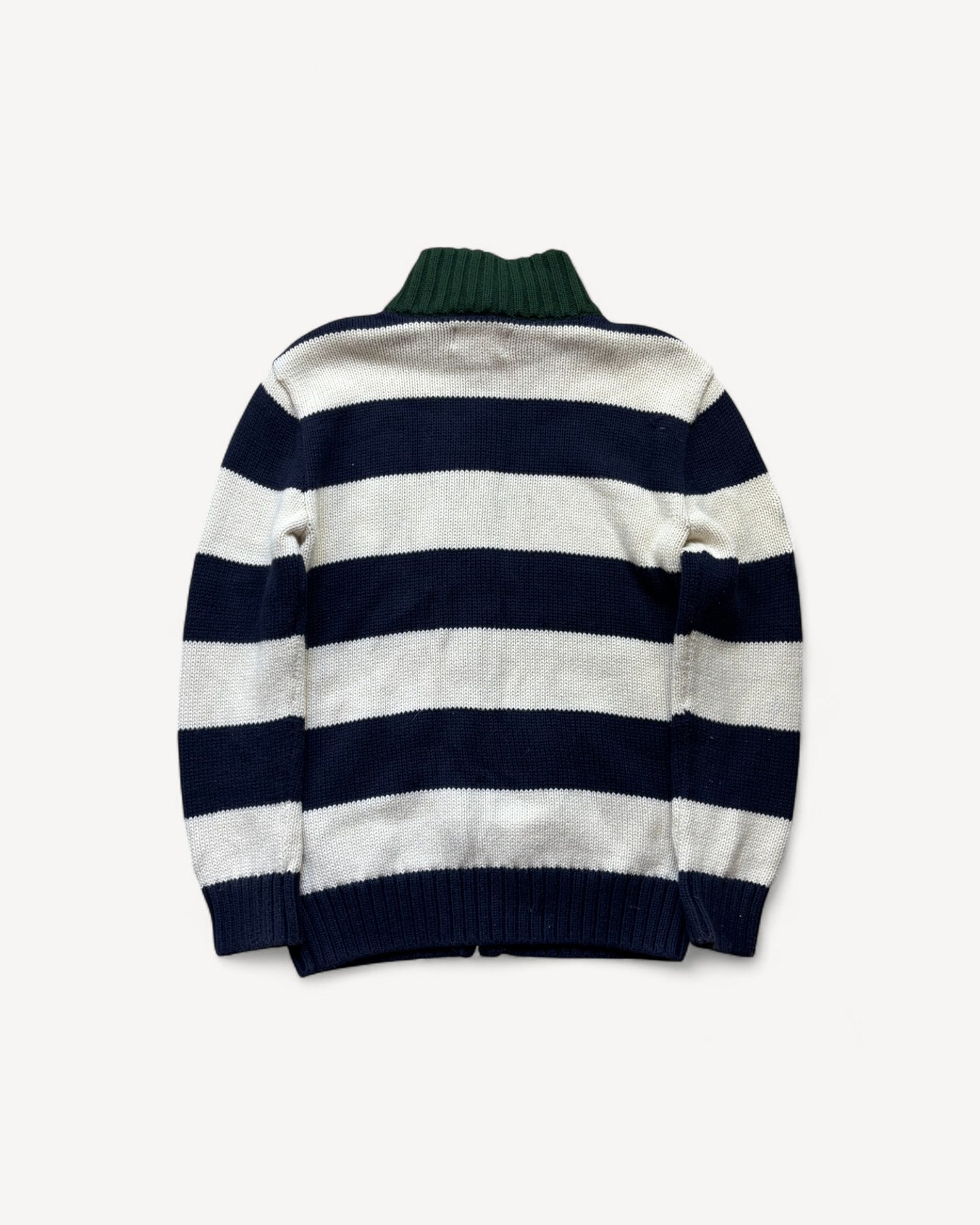 RALPH LAUREN ZIP UP KNIT (XS)