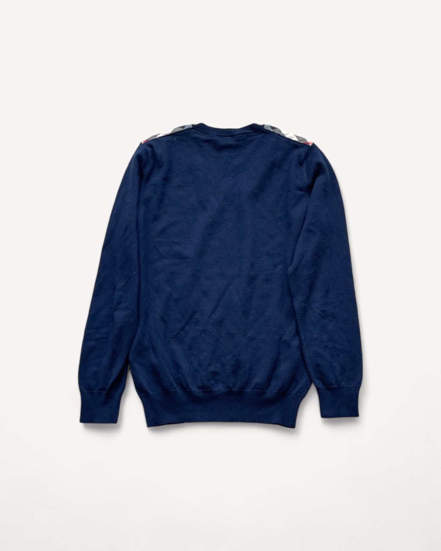 BURBERRY NAVY KNIT (S)