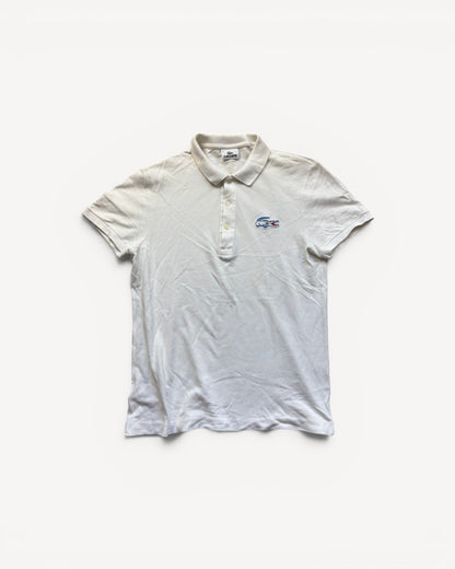 LACOSTE POLO SHIRT WHITE (S)
