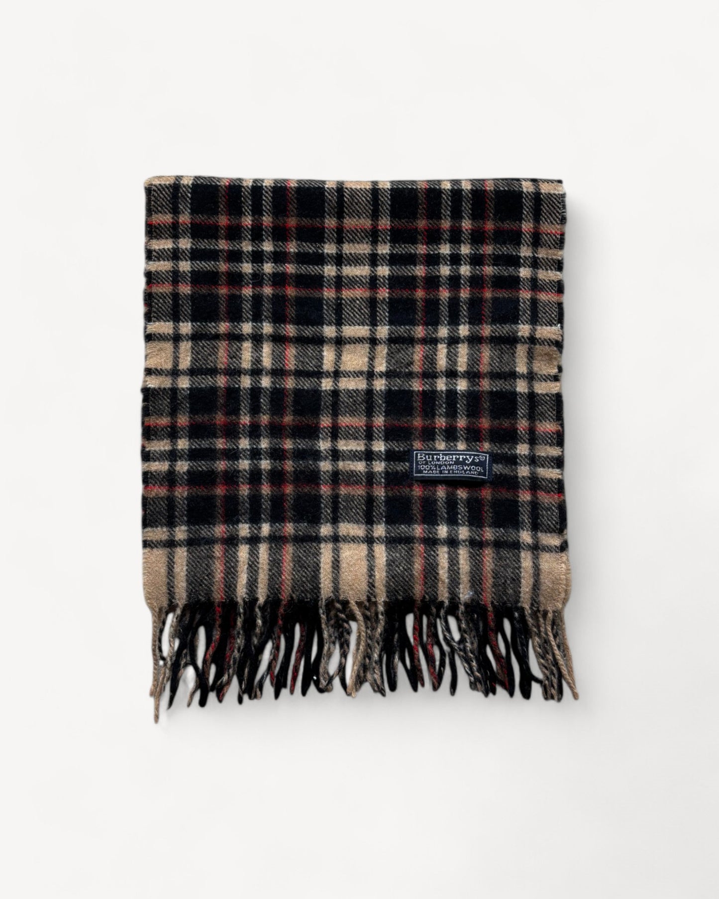 BURBERRY NOVACHECK SCARF BEIGE/BROWN