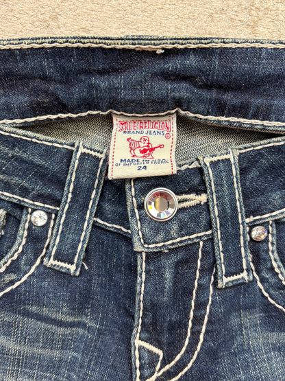 TRUE RELIGION JEANS W24 L32 #TR5