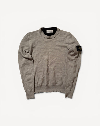 STONE ISLAND GREY KNIT (S)