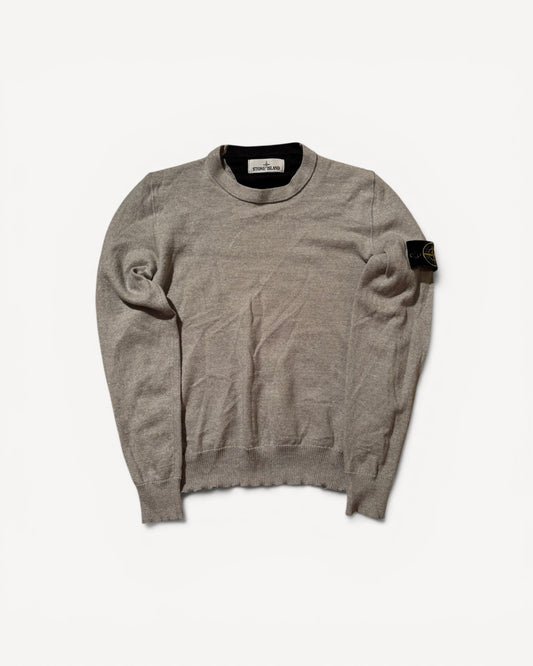 STONE ISLAND GREY KNIT (S)