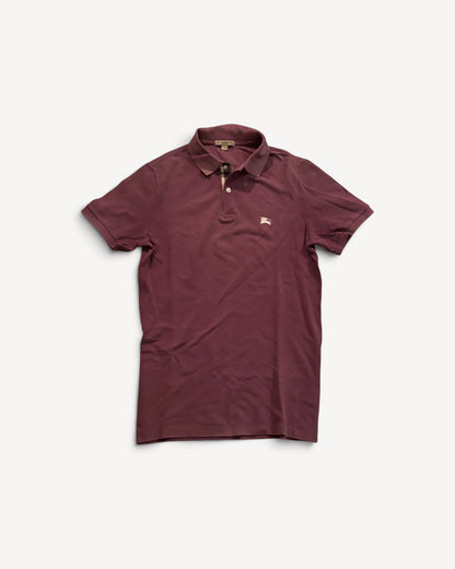 BURBERRY PURPLE POLO SHIRT (S)