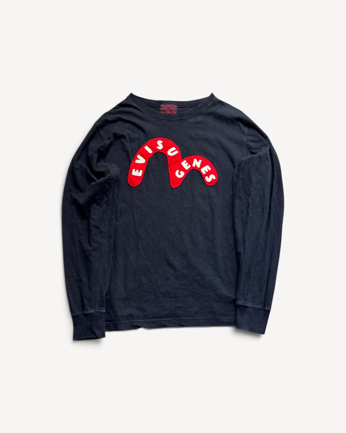 EVISU BLACK LONGSLEEVE (M)