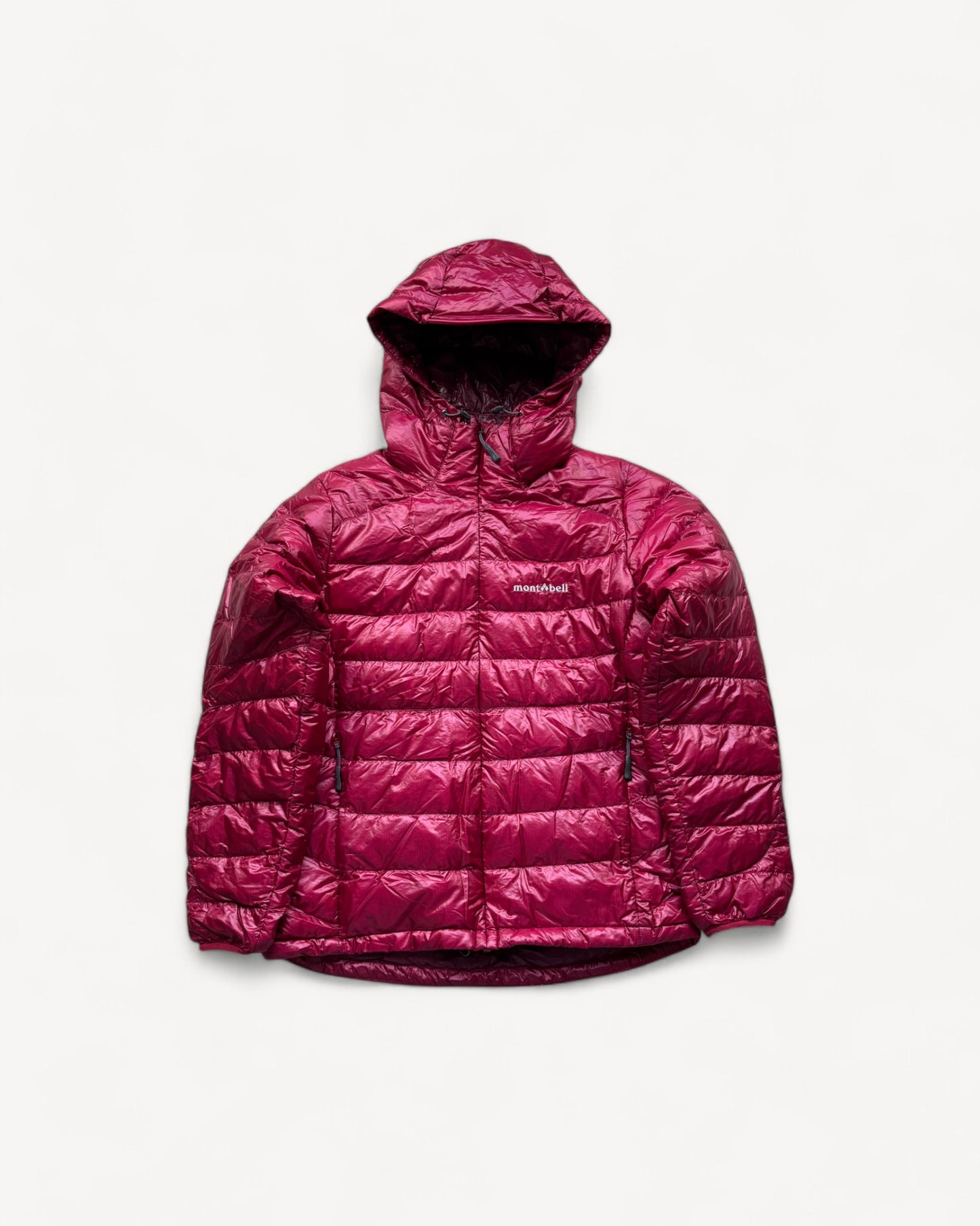 MONTBELL RED PUFFER JACKET (S)