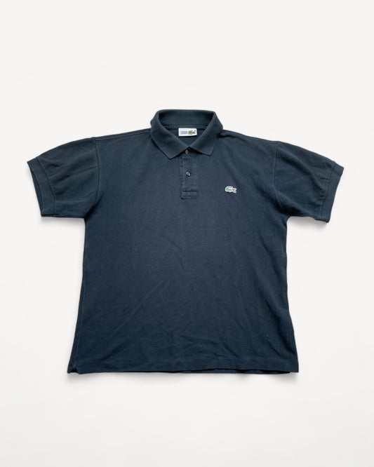 LACOSTE POLO SHIRT BLACK (L)