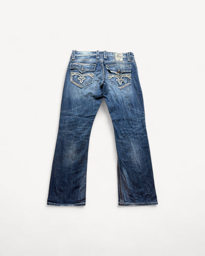 ROCK REVIVAL JEANS W36 L34 #RR21