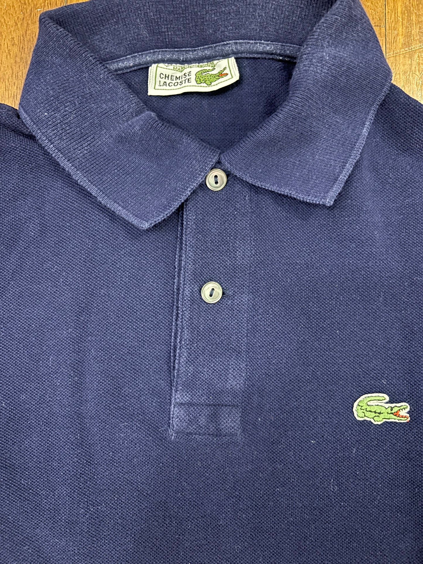 LACOSTE POLO SHIRT NAVY (S)