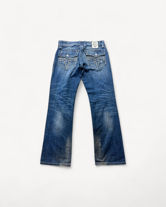 ROCK REVIVAL JEANS W33 L34 #RR29