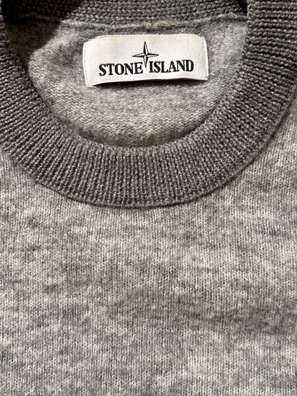 STONE ISLAND GREY KNIT (M)