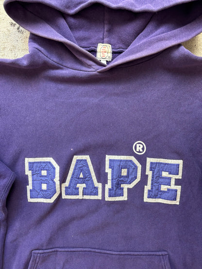 BAPE PURPLE HOODIE (M)
