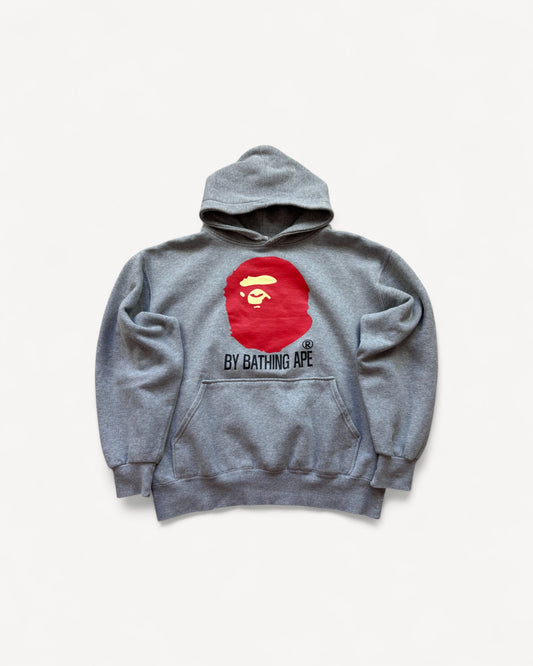 BAPE GREY HOODIE (M)
