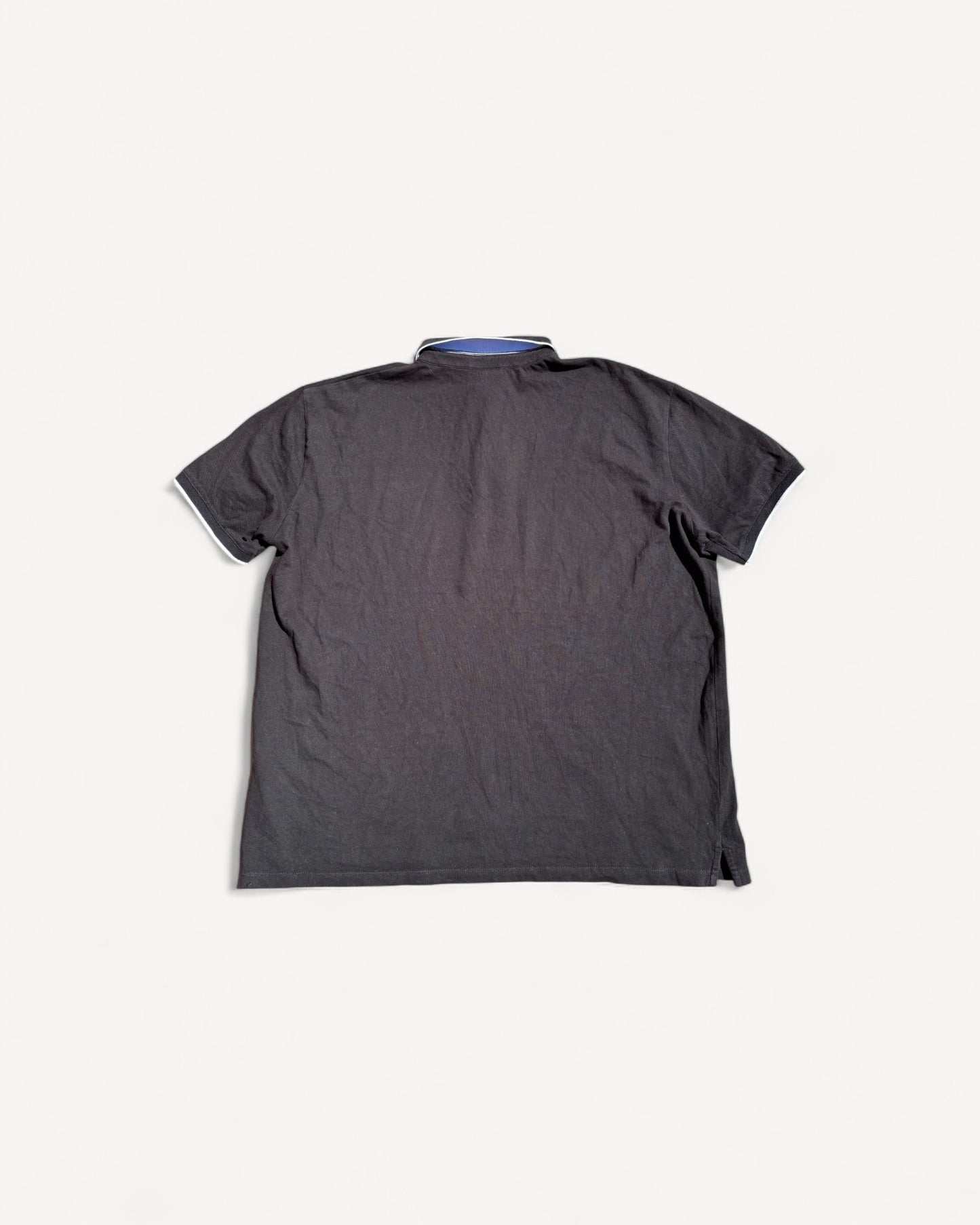 ARMANI BLACK POLO SHIRT (L)