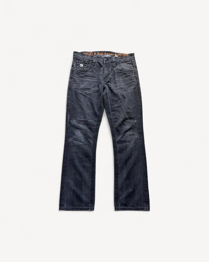 ROCK REVIVAL JEANS W34 L34 #RR24