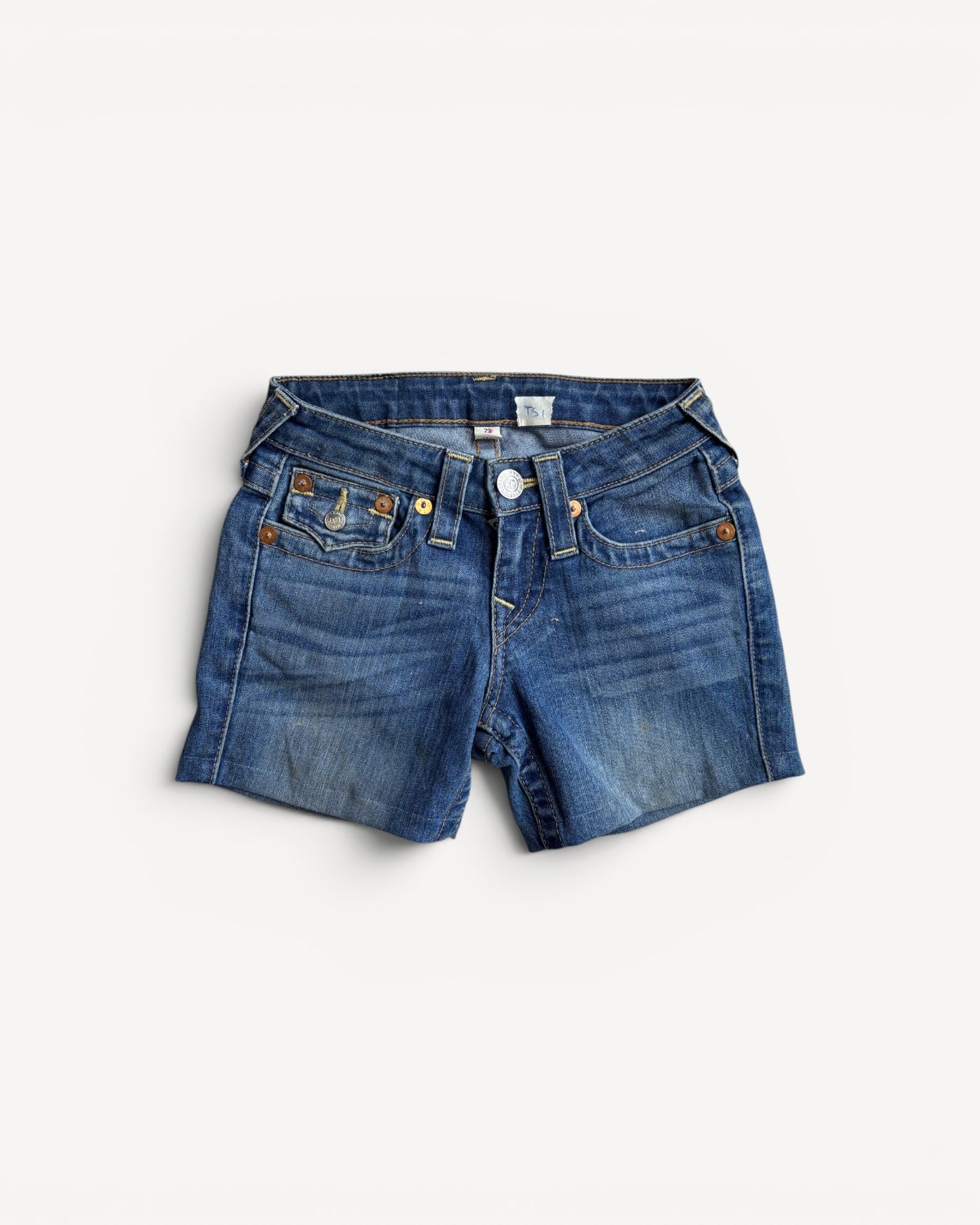 TRUE RELIGION HOT PANT W23 #S1