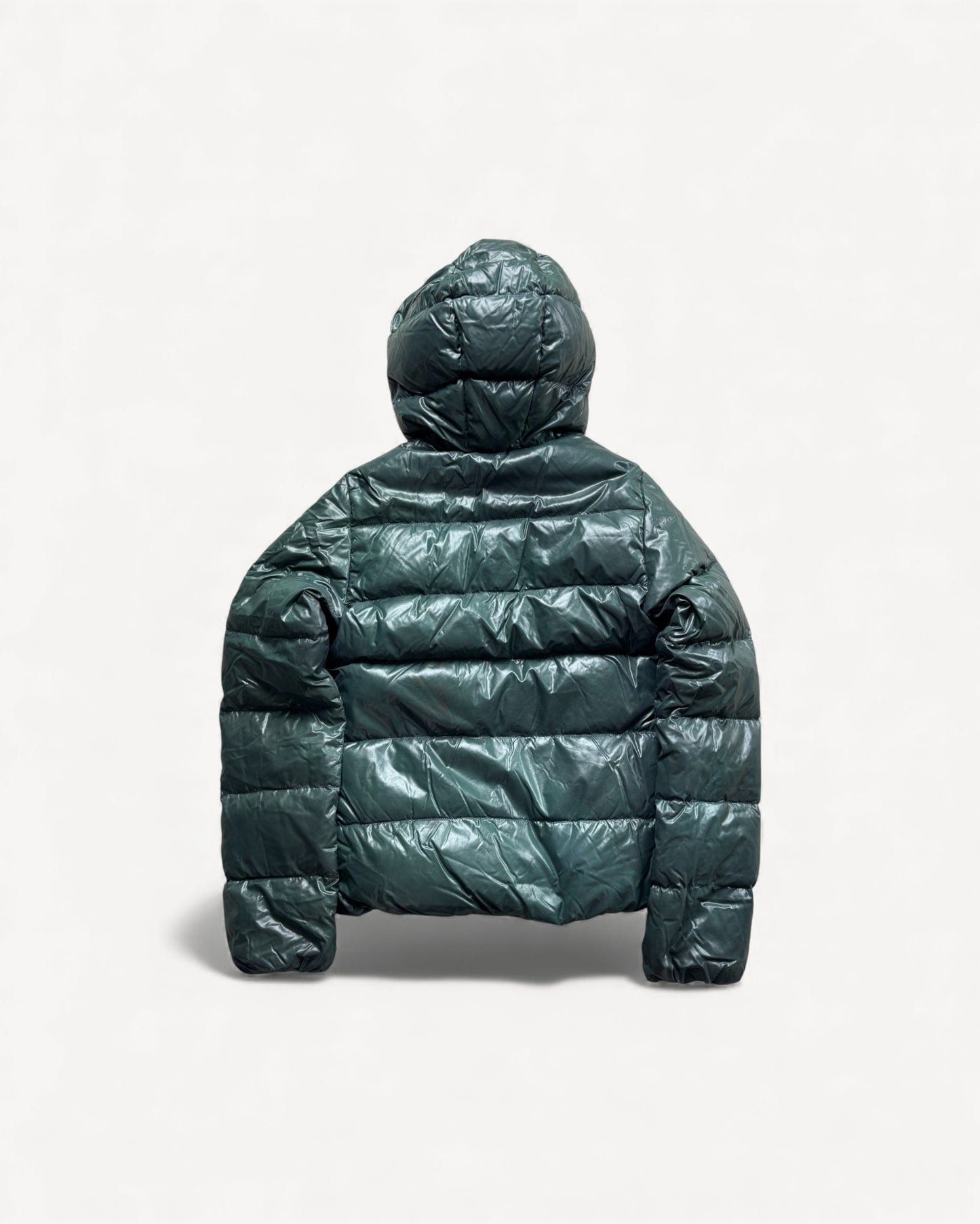 DUVETICA GREEN WOMEN PUFFER JACKET (S)