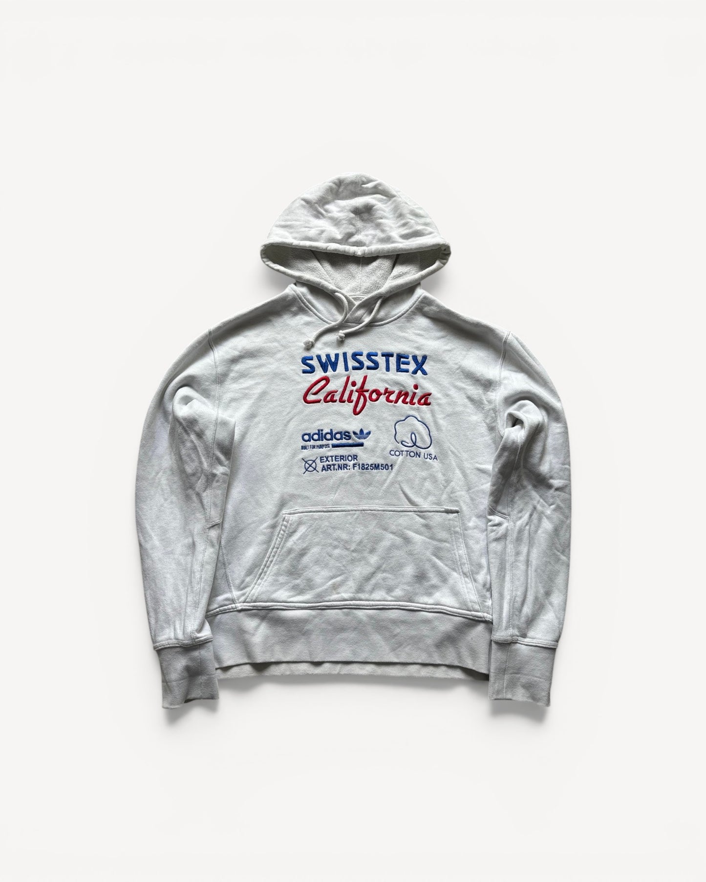 ADIDAS WHITE HOODIE (M)