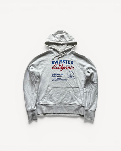 ADIDAS WHITE HOODIE (M)