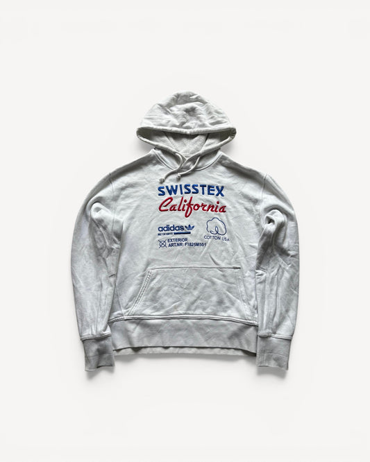 ADIDAS WHITE HOODIE (M)